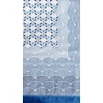 thumbnail image 3 of AdonisUSA White and Blue Printed Tablecloth with Geometric and Wave Pattern Bold Border ,Rectangle Tablecloth (55x87 Rectangle), 3 of 4