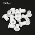 thumbnail image 3 of 15Pcs t Shape Rubber Grommet Mount Dia 5mm ID 3mm H 8mm White, 3 of 5