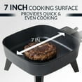 thumbnail image 5 of HomeCraft Electric Skillet with Lid, 7-Inch Non-Stick Electric Skillet with Temp Control and Cool Touch Handle, 5 of 5