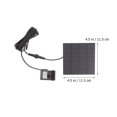 thumbnail image 4 of Howish Solar pump 6V 0.8W Solar Bird Bath Fountain Pump for Pool Garden Birdbath (Black)(4.53"X4.53"X1.97"), 4 of 8