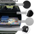 thumbnail image 6 of Xixirimido Universal Car Trunk Mat All Weather Trunk Protection Cargo Liner, Durable Non-slip Cargo Mat Rear Trunk Liner Car Accessories, Vibrant Boho Mandala Dragonfly, 6 of 7