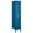 Blue, variant on Standard Metal Locker - Single Tier - 1 Wide - 5 Feet High - 12 Inches Deep - Blue - Assembled