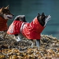 thumbnail image 6 of Hurtta Monsoon Coat ECO, Dog Raincoat, Rosehip, 24 in, 6 of 6