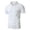 A-White107, variant on XIAOCHA Men's Waffle Knit Polo Shirt Office Everyday Short-Sleeve Collared Top Breathable Stretch Gym Shirts