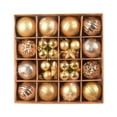 thumbnail image 3 of JLFNYA 42 Pcs Christmas Balls Ornaments for Xmas Tree, Christmas Tree Decorations, Shatterproof Tree Hanging Balls Set, Holiday Party Wedding Home Decorations, 3 of 4