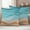 Turquoise, variant on Turquoise Beach Outdoor Waterproof Pillow Covers, Abstract Ripple Gradient Ocean Sand Decorative Square Throw Pillowcase Sofa Cushion Sham for Patio/Couch/Chair, 20"x20" 2 Pack