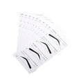 thumbnail image 4 of Miangastore Adhesive Eyebrow Stencils for Beauty Use Practical Precision Templates with Black Color 10Pcs, 4 of 8