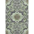thumbnail image 2 of Addison Rugs Mayfield Premium Machine Washable Traditional Global Aloe Rectangle Rug, 10' x 14', 2 of 7