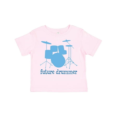 

Inktastic Future Drummer Music Gift Toddler Boy Girl T-Shirt