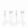 thumbnail image 1 of W829 Smart Watch Magnetic Charger Compatible with Cosmo Jrtrack 4/3/2/SE Watch Charger Portable Magnetic Replacement USB Charging Cable (White 2PCS), 1 of 1