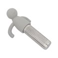 thumbnail image 1 of Jinxiu Creative Silicone Tea Strainer Making Tools Stainless Steel Drain Partition1pcs-grey, 1 of 3