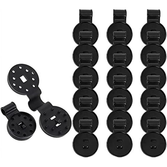 100 Piece Shade Cloth Heavy Duty Lock Grip Removable and Reusable Shade Cloth Plastic Clips