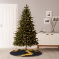 thumbnail image 6 of Rateoe Sunset River Pine Trees Pattern Christmas Tree Skirt with Ties, Christmas Tree Decorations, Farmhouse Christmas Decor Xmas Holiday Decorations-30", 6 of 6