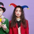 thumbnail image 2 of Clown Headband Headdress Hairband Head Bopper Fancy Dress Outfit for Halloween Carnival Birthday Party, 2 of 7