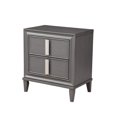 thumbnail image 1 of Mesita de noche Alpine Furniture Lorraine Grey 27x17,5x28,5 cm, 1 of 9