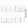 thumbnail image 3 of Marketing Holders 2 Pack Brochure Holder with Hanging Hardware 10 Clear Pockets Wall Mount Acrylic Holds 4" Index Recipe or Time Cards Literature Display Rack Multi Slot Organizer, 3 of 4
