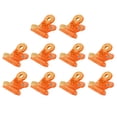 thumbnail image 4 of 10x Plástico Acrílico Soak Off Cap Removedor de Herramienta de Envoltura - naranja Macarena Clip de uñas de acrílico, 4 of 8
