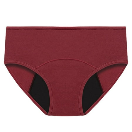 

Teen Girls Leak Proof Underwear Cotton Soft Women Panties For Teens Briefs 1 Pack