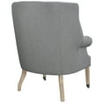 thumbnail image 4 of Modway Chart Upholstered Accent Chair with Casters in Light Gray, 4 of 4