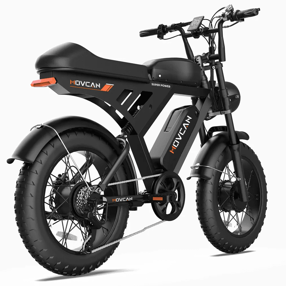 37.5MPH Max Speed,3000W Dual Motor Movcan V30 Pro Max Electric Bike for Adults, 48V 20Ah ×2 Removable Batteries,120 Mile Range, 20"x4" Fat Tire