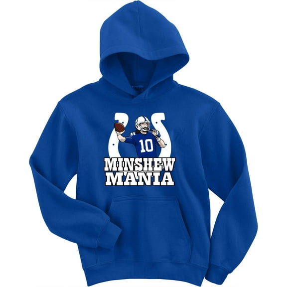 Gardner Gardner Minshew Colts Gardner Minshewmania Mania Hooded Sweatshirt Hoodie