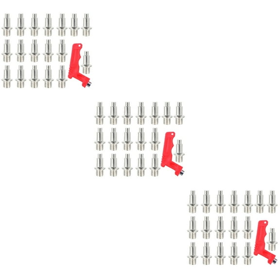 3 Sets  of Running Shoe Spikes Replaceable Shoe Spikes Running Shoe Spikes for Outdoor