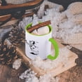 thumbnail image 5 of 3dRose, Runner, 15oz Two-Tone Green Mug, 5 of 7