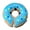 Sky Blue-L, variant on Calm paw behavior supports pet protective inflatable collar