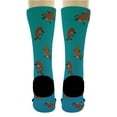 thumbnail image 5 of ThisWear Platypus Clothes Womens Mens Platypus Socks Platypus Funny Novelty Gift 1-Pair Novelty Crew Socks, 5 of 5