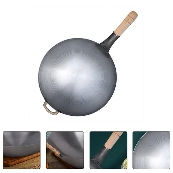 KALLORY Wok Grey Multi-functional Pot 1Pack 24In