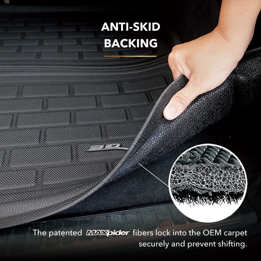 3D MAXpider Cargo Liner (Black) Compatible with Tesla Model Y Juniper 2025-2026 - Front Cargo Liner