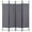 Grey, variant on YEXJ 4 Panel Room Divider 6FT Steel Frame Screen Folding Privacy Divider Freestanding-Grey