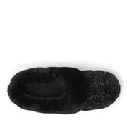 Dearfoams Women's Claire Cable Knit Chenille Clog Slippers