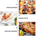 thumbnail image 5 of AURARMLET 20Ud Brochetas Para Bbq Inoxidable Pinchos Firmes Y Reutilizables, 5 of 5