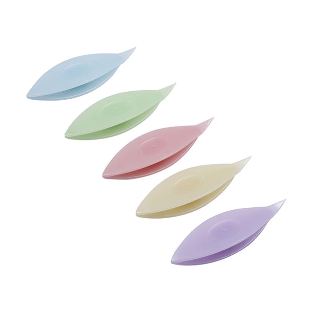 Cateissary Juego de 5 uds. De lanzaderas para frivolité, conjunto colorido de encaje de plástico DIY, Kit de herramientas para hacer encaje a mano Tela de costura y artesanía Cateissary HA1323-00B