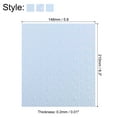 thumbnail image 2 of Unique Bargains 8.2x5.8" Printable Holographic Sticker Paper, 30 Pack Glossy Rainbow Vinyl Sticker Paper Holographic, Style 2, 2 of 7