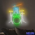thumbnail image 3 of Handmadetneonsign Cat Playing Drums Neon Sign, Cute Cat Drummer Led Sign, Pet Shop Wall Art, Wall Decor 90577, 3 of 5