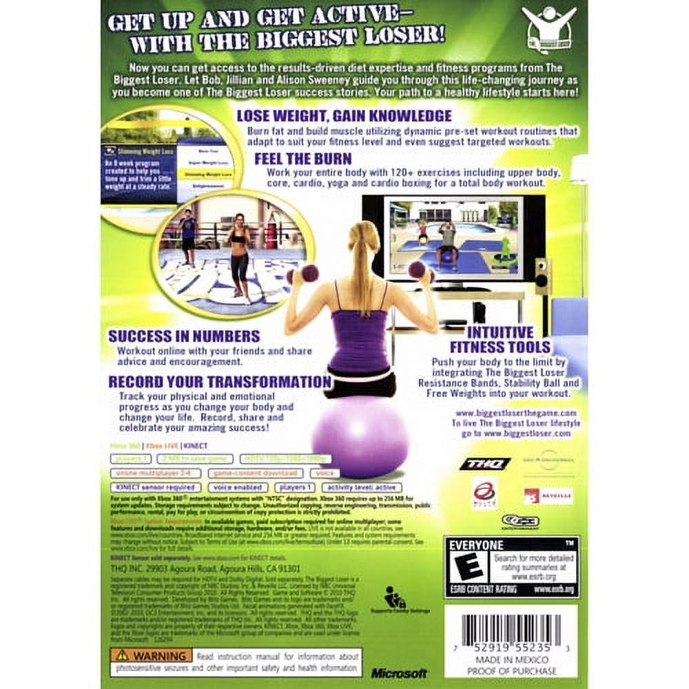 The Biggest Loser Ultimate Workout - Xbox 360 - image 2 of 7