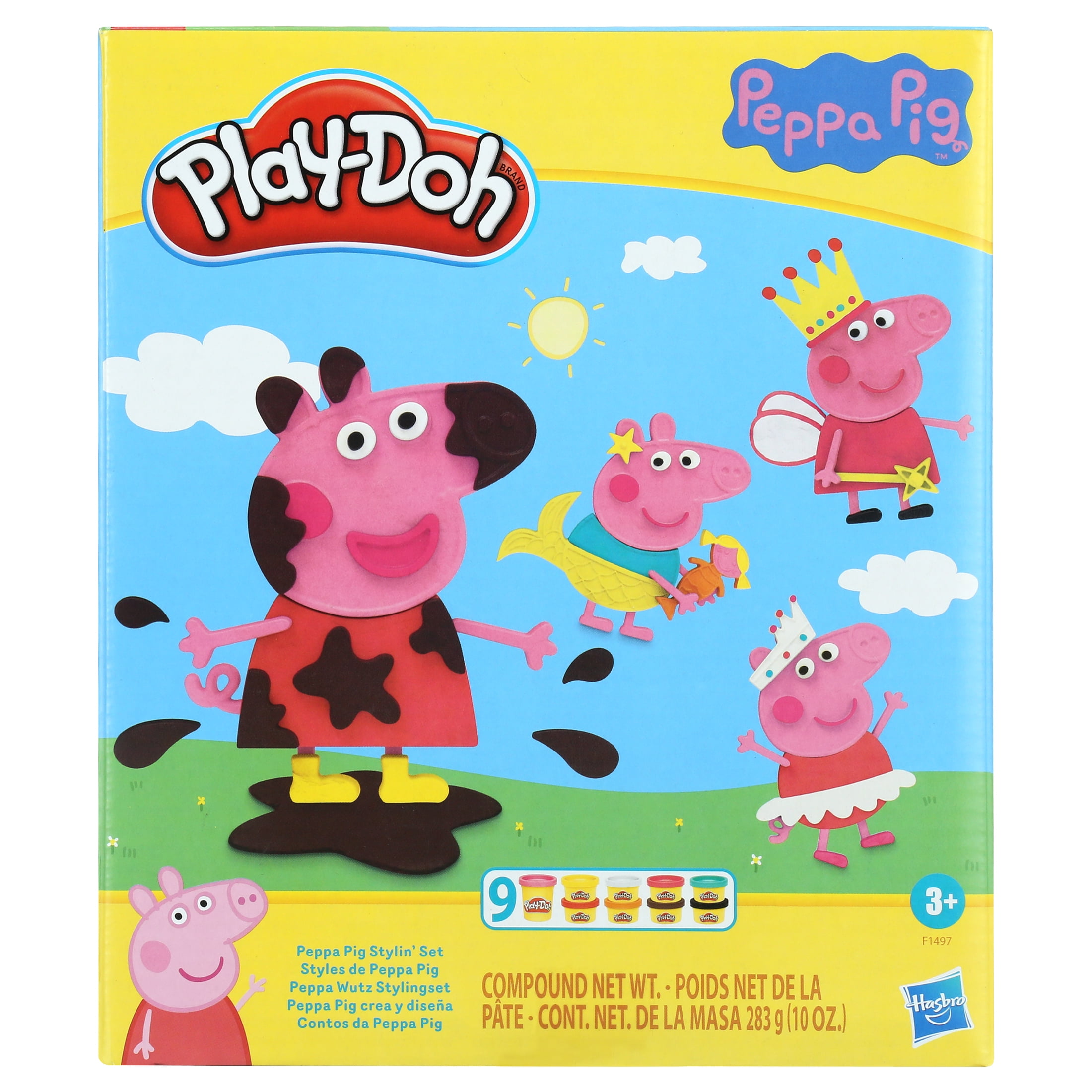 Play-Doh Peppa Pig Stylin' Set - Multicolor 