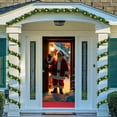 thumbnail image 4 of Christmas Door Curtain Decoration with Scene Layout, Background Cover for Holiday Display and Seasonal Entrance Decor, 4 of 6
