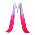 thumbnail image 1 of Dance Long Chiffon Sleeves - Peking Opera Stunts Dancing Practice Long Flowing Inner Sleeves（Rose Red Gradient L）, 1 of 5