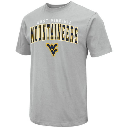 - West Virginia Mountaineers T-Shirt Men's Colosseum Gray Tee