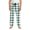 D64 Light Green, variant on JFTTX Toddler Girls Plaid Pants Wide Leg Pants for Girls Elastic Waist Drawstring Fall Baggy Trousers with Pockets