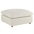 thumbnail image 6 of Modway Commix Modern Down Filled Overstuffed Fabric Ottoman in Light Beige, 6 of 8