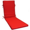 Chaise Cushion - Solid Red