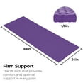 thumbnail image 6 of Hello Fit Bulk Yoga Mats, Affordable Exercise Mats, Non-Slip, Eco Friendly, 10 Pack, Purple, 6 of 8