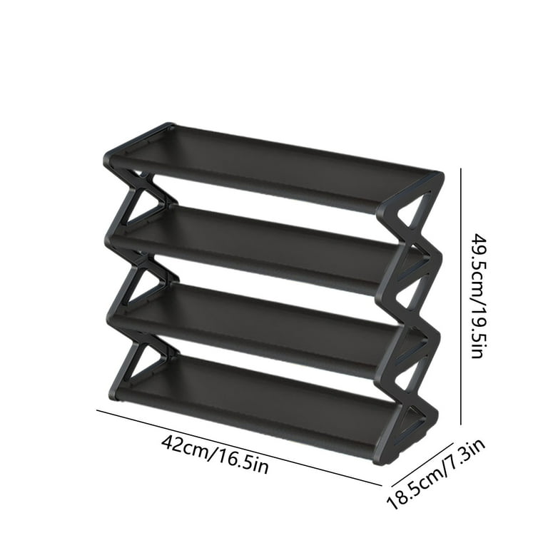 Blukids 4 Tires Shoe Rack Shoe Storage Organizer for