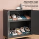 thumbnail image 5 of Estante organizador de zapatos Bewildely Sandalias de plástico Soporte para calzado Gabinete de ahorro de espacio, 5 of 6