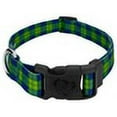 thumbnail image 6 of Country Brook Petz® Deluxe Blue and Green Plaid Dog Collar - Made in The U.S.A., Small, 6 of 6