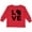 Red, variant on Inktastic Love Wisconsin Boys or Girls Long Sleeve Toddler T-Shirt